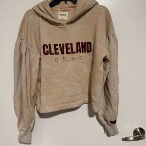 Abercrombie & Fitch “Cleveland Ohio” Tie-Dye Hoodie | Women’s M